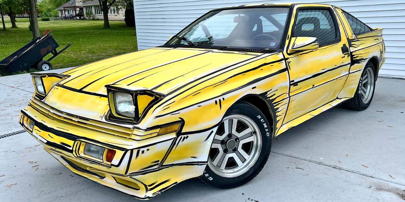 This $2,500 Chrysler Conquest Art Car Could Make Your Initial D Dreams Come True