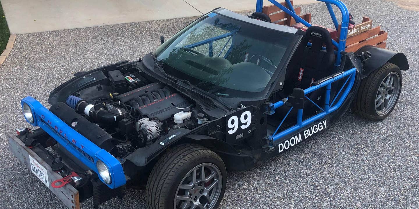You Can Buy This Stripped-Out C5 Corvette ‘Doom Buggy’