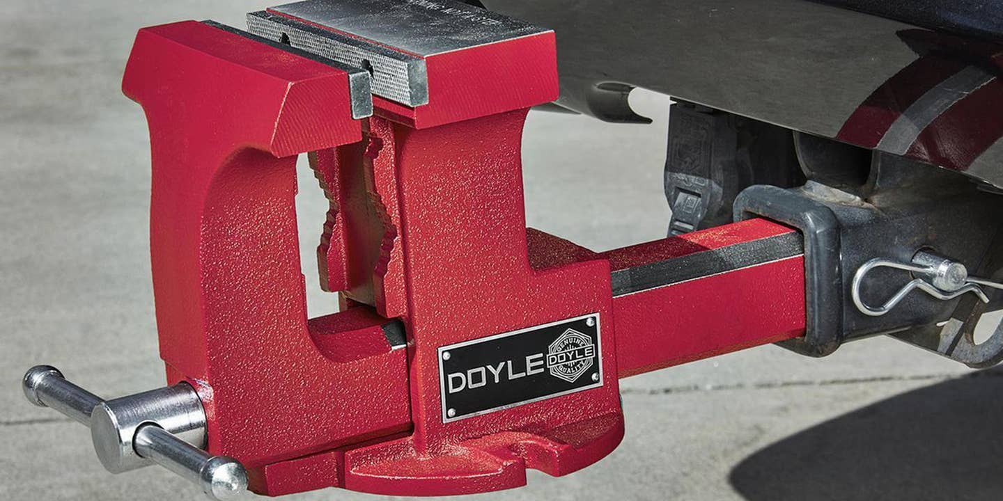 Harbor Freight Now Sells a Truck Hitch Vise and It Costs $130